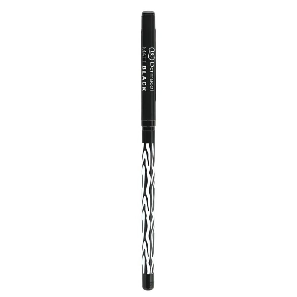 DERMACOL MATT BLACK MATTE EYE PENCIL